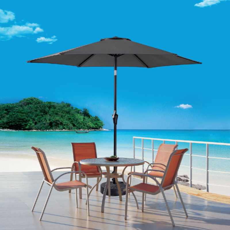 High quality taupe parasol swing hand umbrella