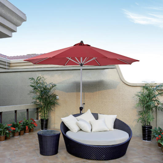 Wall-mounted courtyard garden parasol Milan umbrella