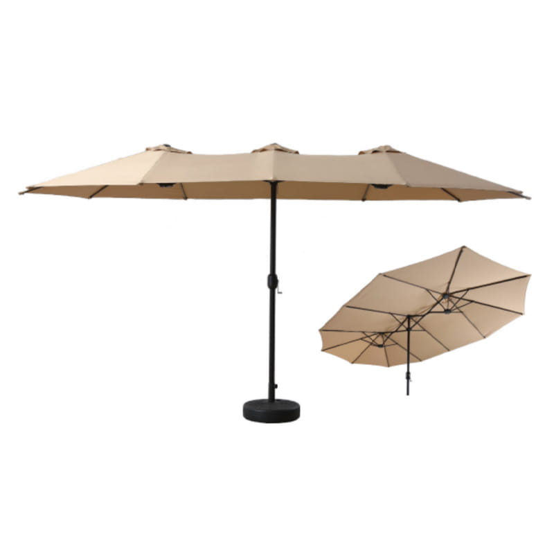 All iron double headed umbrella